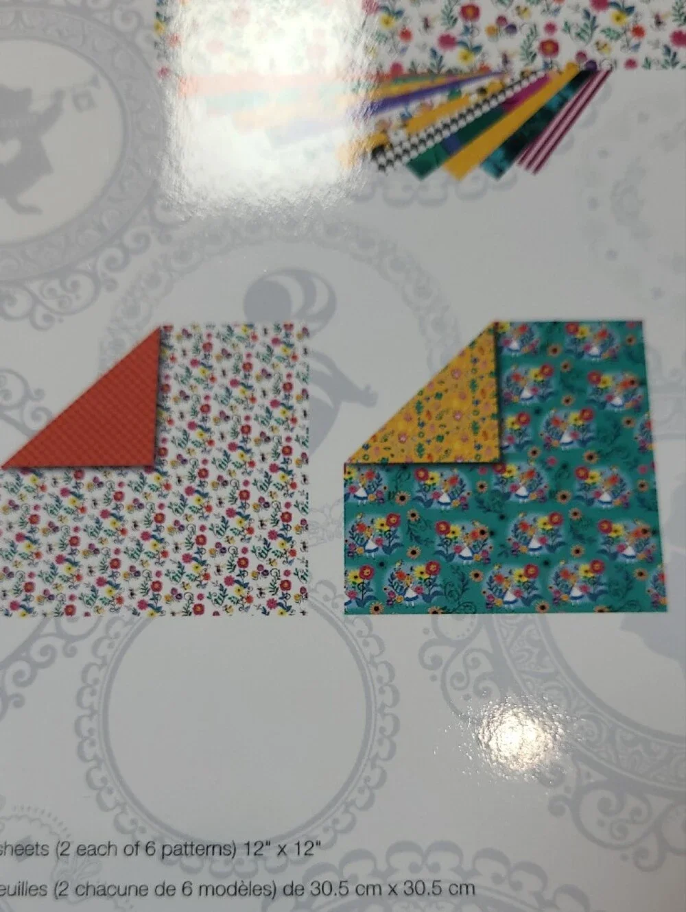 New Cricut Alice in Wonderland Deluxe Paper Pack - 12x12 Heavy Card Stock